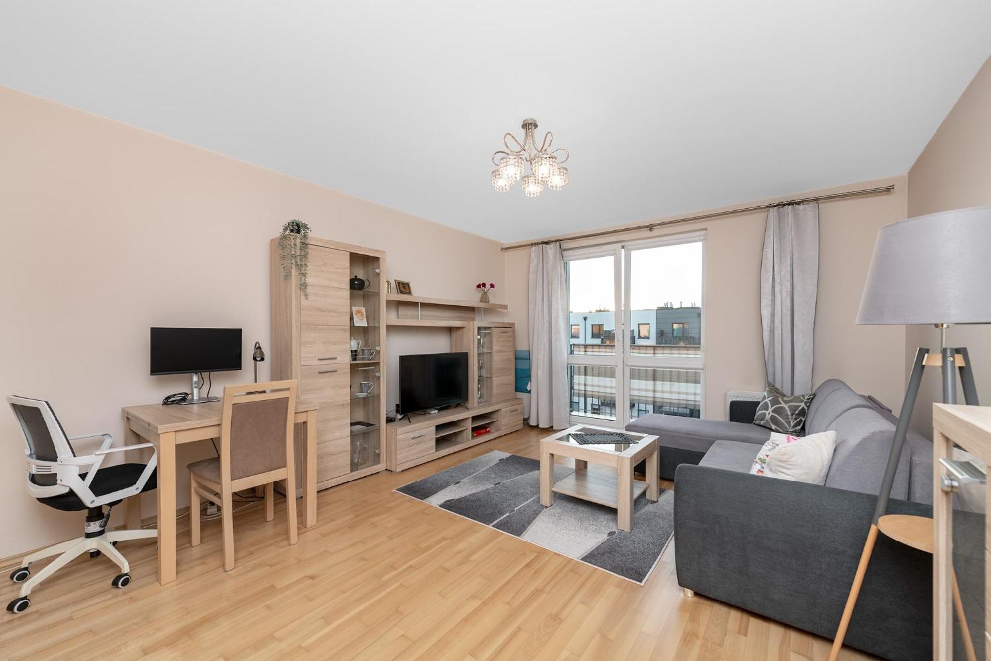 Cozy Corner: Apartment With Wifi And Private Balcony Wroclaw Luaran gambar